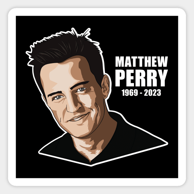 Matthew Perry Art Magnet by vectrus